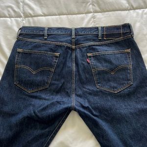 Men’s Button fly Straight cut jeans 38 X 32